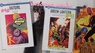 Unboxing Green Lantern Wojna z Korpusem Sinestro i Batgirl Komiksy BiZ DC 90 i 91