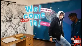 Creating YouTube Art Studio | How To Draw Characters Like Pro (Satisfying)