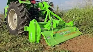👉 &ldquo;Indo Farm 3048 DI 4WD | Heavy Duty Rotavator Performance | Tractor Dost&rdquo;