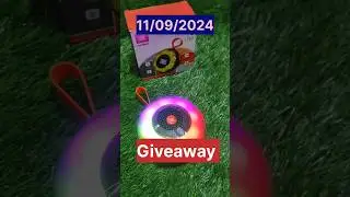 GIVEAWAY ✨ #bestgiveaway #bluetoothspeaker #techgiveaway
