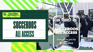 Socceroos All Access in Abu Dhabi brought to you by CommBank