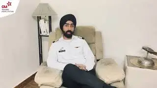 Capt. Agam Singh sharing his experience at CAA on completion of his CPL Training