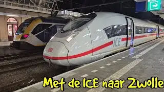 Met de ICE naar Zwolle