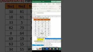 Use Max formula in Excel | How to find 3 largest value in Excel.#microsoftexcel #trending #excel