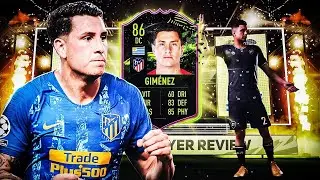FIFA21 - RULEBREAKERS REVIEW : JOSE MARIA GIMENEZ (86) - ULTIMATE TEAM
