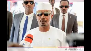 Impressions du Mar&eacute;chal MAHAMAT IDRISS DEBY ITNO, apr&egrave;s avoir accompli son devoir civique.