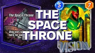 This Pool 2 Deck Is Great For The Space Throne In Marvel Snap !