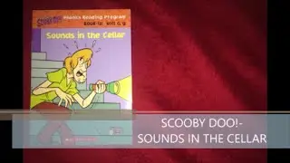 KIDS BOOK!!! SCOOBY DOO!  SOUND IN THE CELLAR