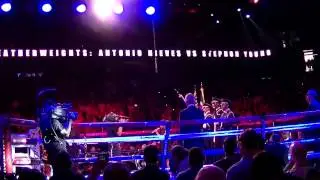 Nayah Damasen 10 y/o Anthem for Roc Nation's Andre Ward vs Paul Smith