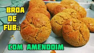Como fazer Broa de Amendoim com Fubá