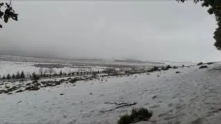 Morocco/Azrou to Ifrane snow storm video 2 المغرب / رحلة من أزرو إلى إفران و الثلوج - الفيديو الثاني