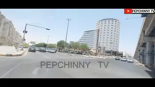 Morning Drive Inside Buraydah City Center Al Qassim, Saudi Arabia. 🇸🇦.