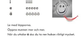 Svenskans vokaler
