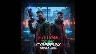 Cyberpunk Favela Rush | Phonk x Baile Funk (Distorted 808 Bass, Aggressive Cowbell) #funk #150bpm