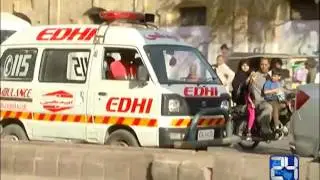 24 Report: Edhi ambulance the world's largest private ambulance service