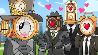 CLOCKWOMAN ORIGIN STORY! Skibidi Multiverse Animation