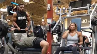 When The Whole Gym Watches You Lift