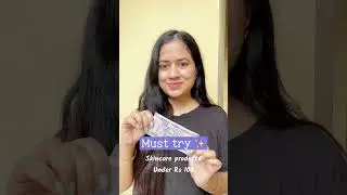 Skincare products under Rs100🤫💖 #ashortaday #viral #skincare