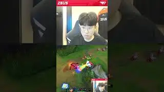 ORNN SOLO KILL AATROX | T1 ZEUS CARRY TOP LANE | WHAT WAS THAT #shorts
