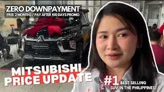MITSUBISHI PRICE UPDATE GRABE SOLID NG PROMO ZERO DOWNPAYMENT FREE 3 MONTHS