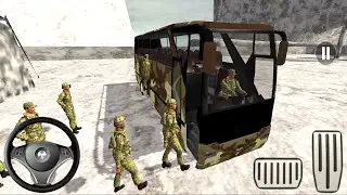 Army Bus Driver 2021 - Real Military Coach Bus Simulator Android Gameplay