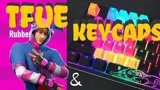 TFUE MassDrop Rubber Tai-Hao NEON Keycaps on Ducky One 2 TKL RGB