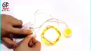 3AA Battery Operated LED Fairy String Lights Timer TRY ME Function Holiday Crafts Decoration