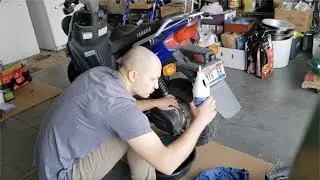 Yamaha Zuma final drive oil change 50cc and 125cc - Easy Instructions and How To do it yourself