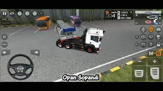 Mini vlog lagi Isuzu giga trailer 
