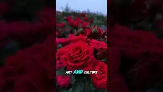 Roses: Symbols of love with 100+ species! 🌹❤️ #RoseFacts #shorts #viralvideo #new