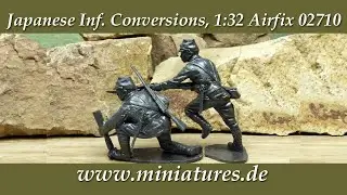 Japanese Infantry Conversions, 1:32 Airfix 02710