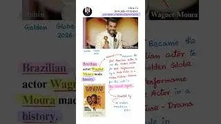 Awards & Recognitions &bull; Golden Globes 2026 &bull; GK & CA #shorts #currentaffairs #gk #goldenglobes