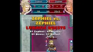 Fire Emblem Heroes Grand Hero Battle Zephiel Kills Zephiel Quest (4* Team)