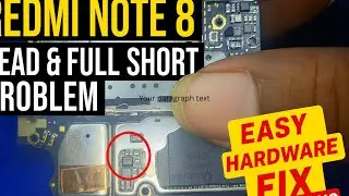 Redmi Note 8 Dead & Full Short Problem Solution | Easy Hardware Fix 2025 | Milon Telecom
