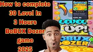 Как пройти 30 уровень игры Bobux Dozer 2025