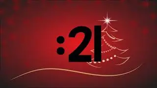1 Minute Christmas Countdown Timer