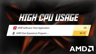 Fix Your Amd User Experience 100% Cpu Usage