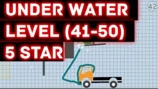 Brain it on the truck under water level 41-50 5 star level 42 43 44 45 46 47 48 49 walkthrough