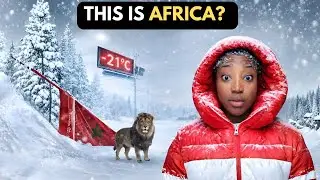 I Visited the coldest city in Africa 🇲🇦 ❄️ It Snows Here!!!