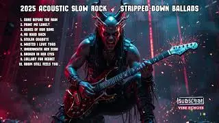 2025 Acoustic Slow Rock 🎸 Stripped-Down Ballads with Raw Emotion | Unplugged Rock Sessions