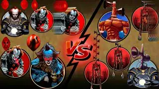 Всё это-Пеннивайз против всех сиреноголовых || Shadow Fight 2