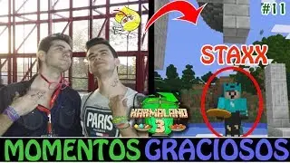#KARMALAND3 🤐 CREEPER EXPLOSIVO Y HACKEO A STAXX 🤐 VEGETTA777 WILLYREX STAXX Y ALEXBY 💜 #11