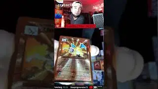 Pok&eacute;mon 25th Anniversary GOLD Charizard! 👀👀 This Card is INSANE!! #Charizard #shorts #pok&eacute;mon #GOLD