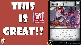 Leap of Faith Might be the Best Transformers Battle Card Yet! (New Star Card)