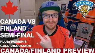Pre-Game Report: Canada vs Finland | 2026 Olympic Semi-Finals