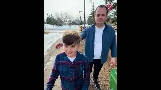 Boy's compassion and father's generosity make a poor man's day #shorts