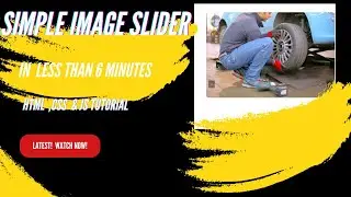 Build a Stunning Image Slider in Just 6 Minutes! | Quick & Easy HTML, CSS, JS Tutorial