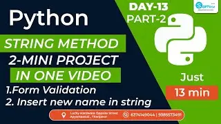 Python string methods | String method in python | part-2