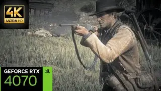 RDR2 kutshe Robbery 60 FPS 4k All Maxed Graphics Settings Gameplay