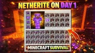 Minecraft Survival But Milking Cows Gives Op Items 🤯